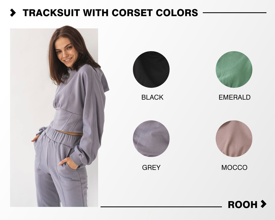corset tracksuit set