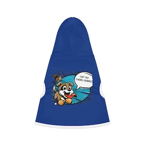 Hondenhoodie speels hondenontwerp: knusse hondenkleding van polyester