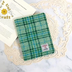 Étui pour Boox en tissu Harris tweed onyx avec étui transparent gratuit pour Boox Go Color 7 Boox Leaf 2 3 Boox Page Boox Poke 5 5S Poke4 Lite Poke 2 3