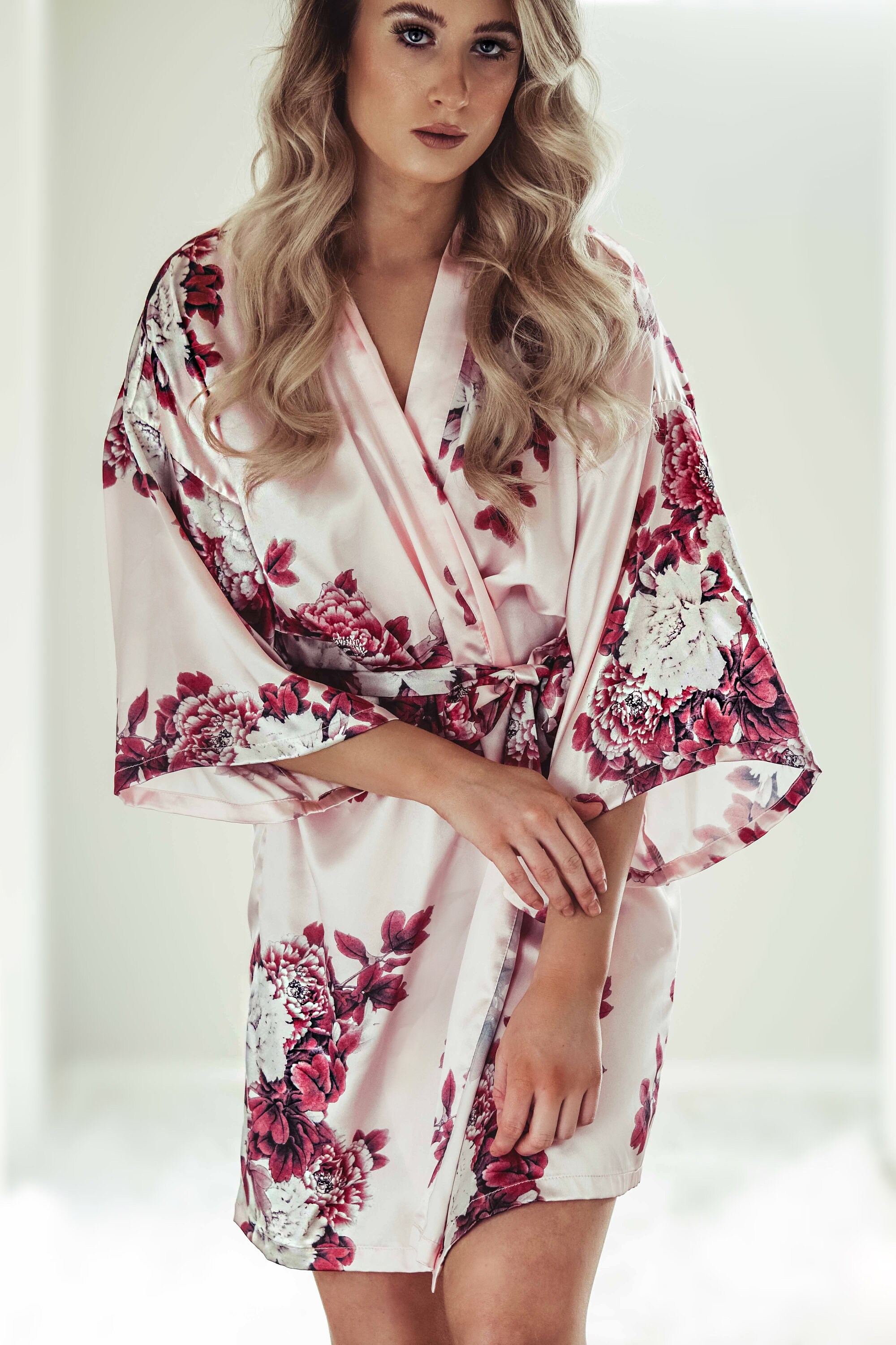 flower bridesmaid robes
