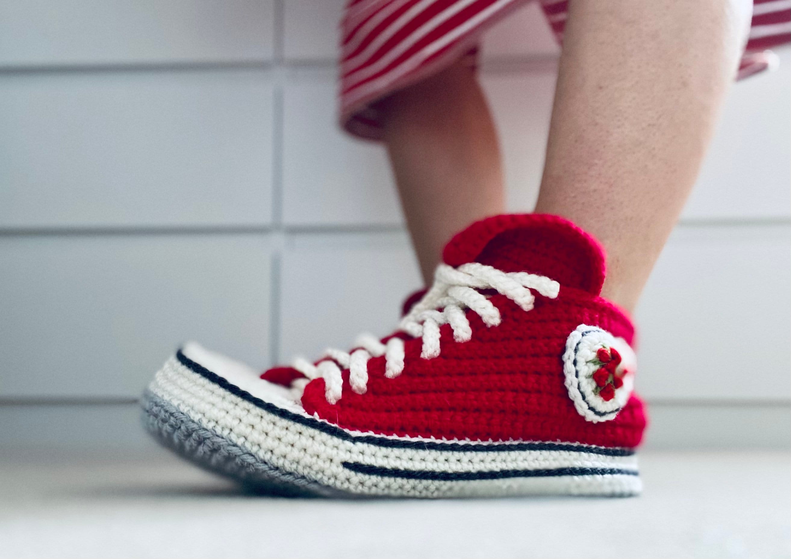 High Top Slippers - Etsy UK