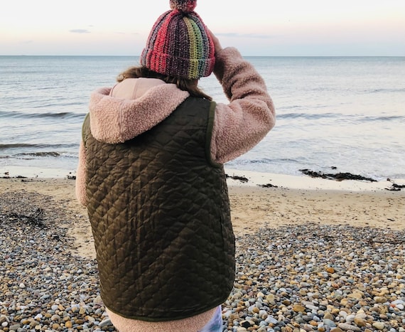 Olive body warmer Clearance