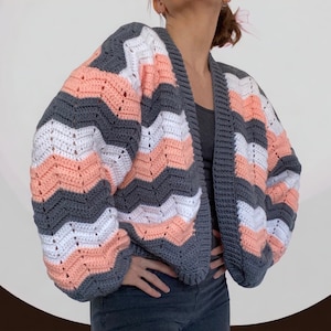 Apricot Valley Crochet Cardigan