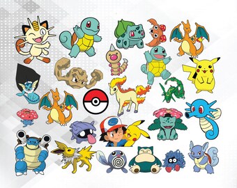 Download Pokemon Clipart Pikachu Svg Cut Files For Cricut Pokemon Svg Bundle Pokemon Svg 14 Pokemon Ball Svg Squirtle Svg Charmander Svg Prints Art Collectibles Aloli Ru