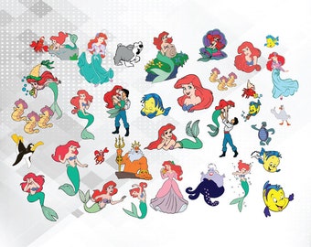Free Free 279 Little Mermaid Svg Etsy SVG PNG EPS DXF File
