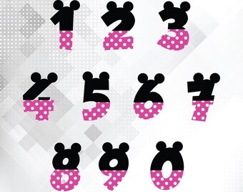Free Free 84 Disney Numbers Svg SVG PNG EPS DXF File