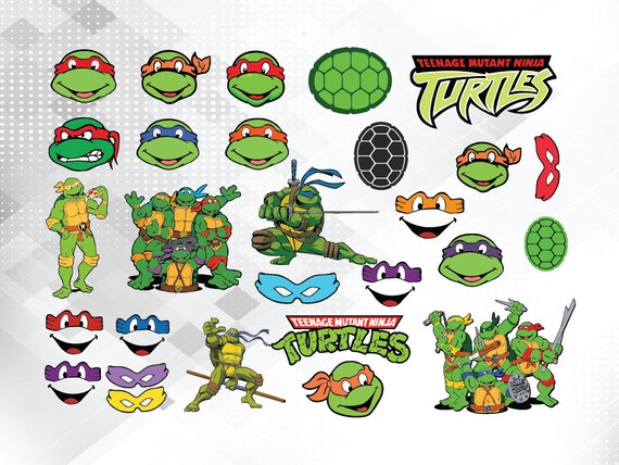 Download Ninja Turtles Svg Ninja Turtles Mask Svg Teenage Mutant Etsy