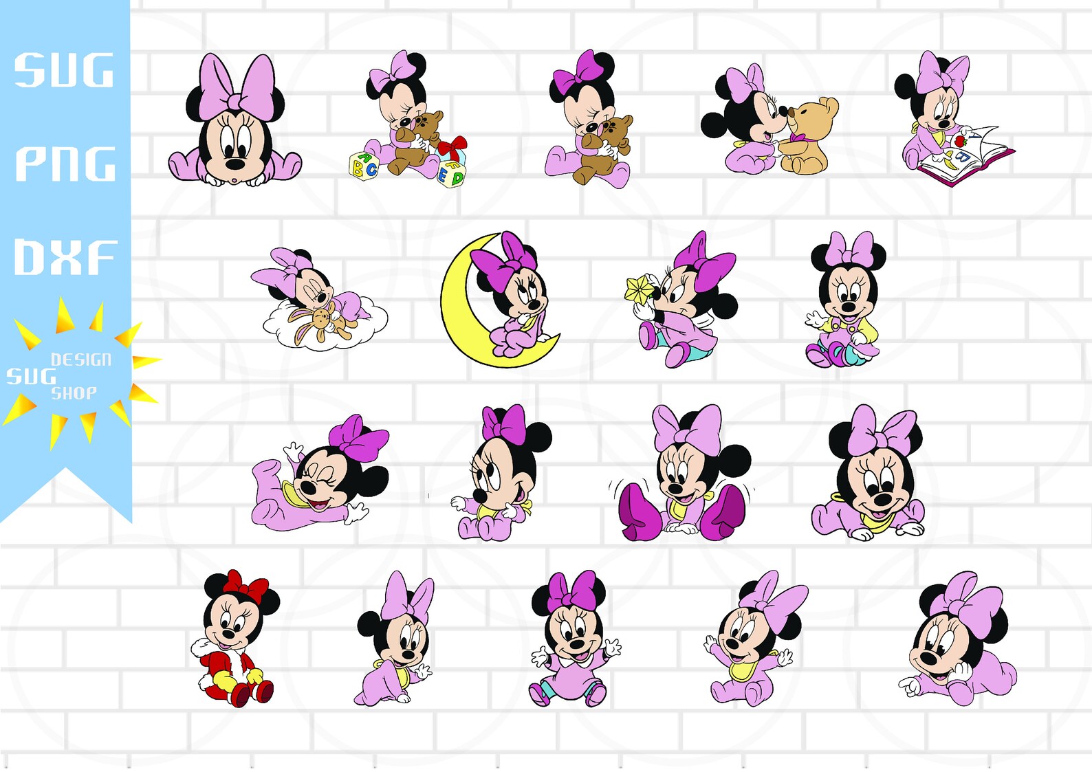 Download Disney Babies Svg Baby Minnie Svg Minnie Svg Minnie Mouse ...