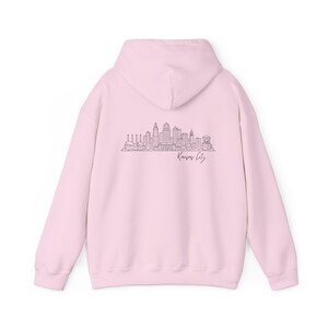 Kansas City Skyline Hoodie | KC Missouri Sweatshirt | Kansas City Pride Gift | Unisex Pullover Hoodie | Gift for KC Fan | Kansas City image 16