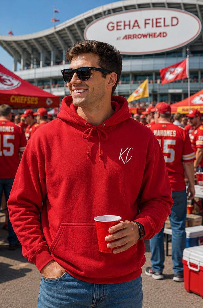Kansas City Skyline Hoodie | KC Missouri Sweatshirt | Kansas City Pride Gift | Unisex Pullover Hoodie | Gift for KC Fan | Kansas City image 4