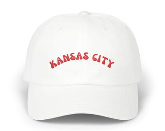 Custom Kansas City Cap | Custom Embroidered KC Cap | Kansas City Gift | Personalized Hat | KC Missouri Baseball Cap | City Pride Hat