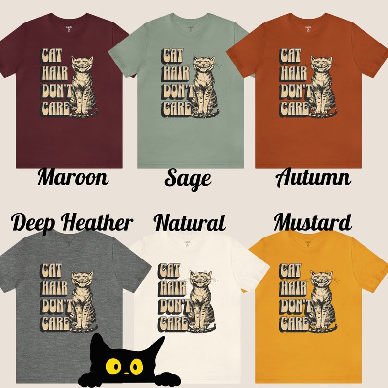 Cat Hair Don t Care Cat Lover Tee Gift For Cat Lover Pet Lover Gift cat-hair-don-t-care-cat-lover-tee-gift-for-cat-lover-pet-lover-gift