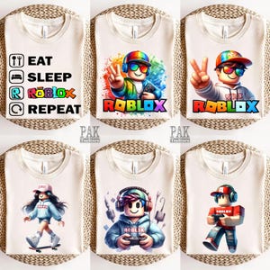 Roblox Shirt, Roblox Shirt For Kids, Roblox Boy Shirt, Roblox Girl Shirt, Video Game Shirt, Streamer Shirt, Roblox Lover Shirt - K007