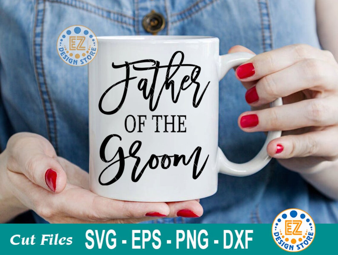 Download Father Of The Groom SVG Bridesmaid svg Wedding svg Bride | Etsy