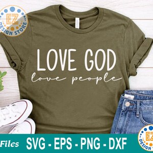 Free Free 319 Love God Love People Svg SVG PNG EPS DXF File