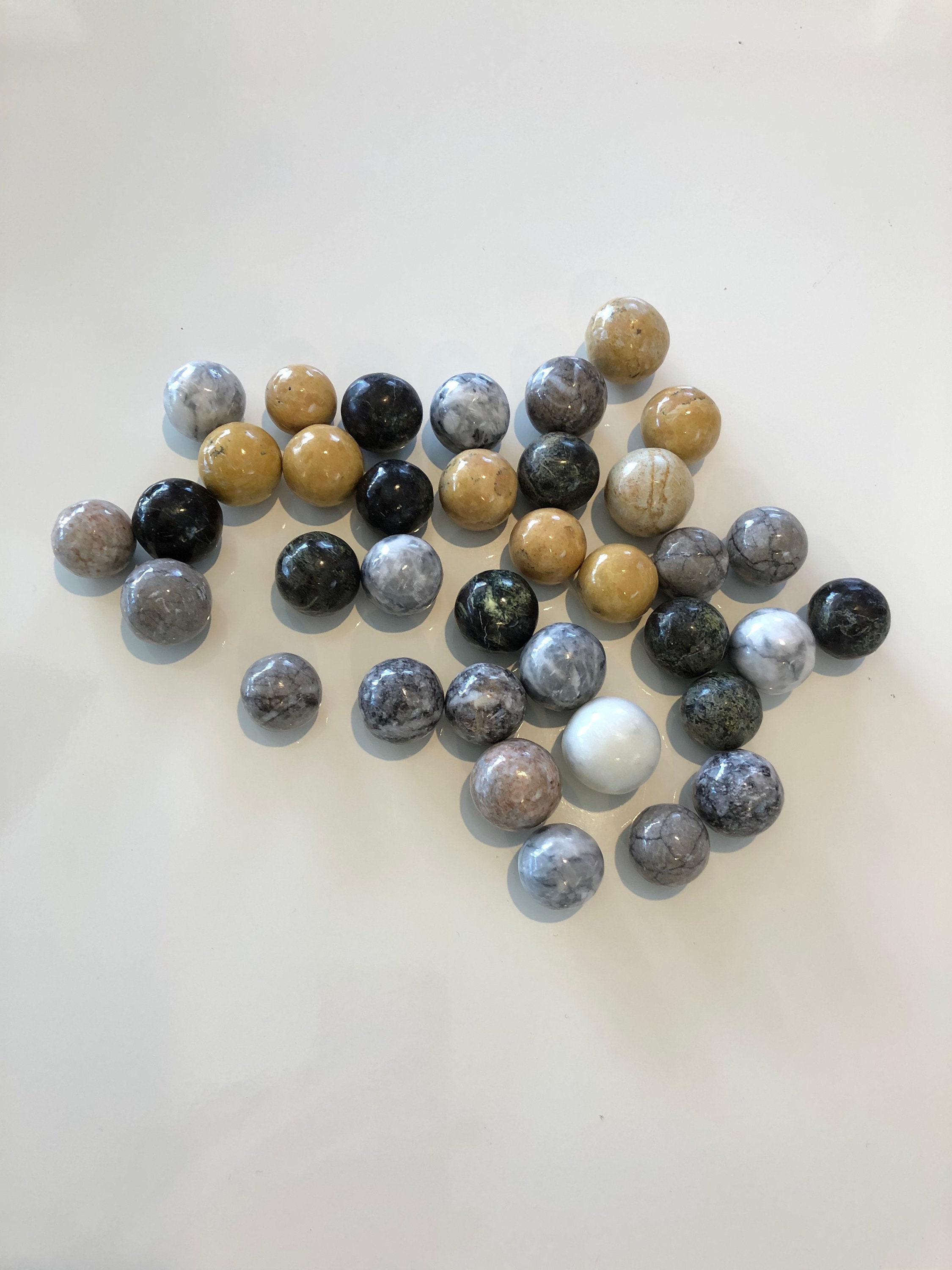 Moroccan treasure large stone marbles Etsy