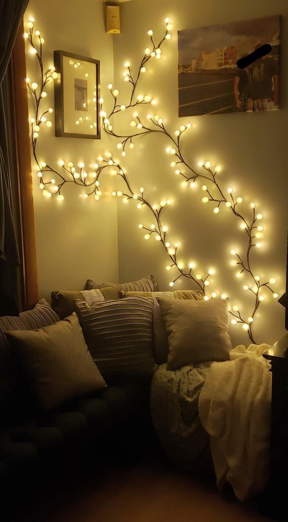 8.2ft Globe String Lights Branch String 