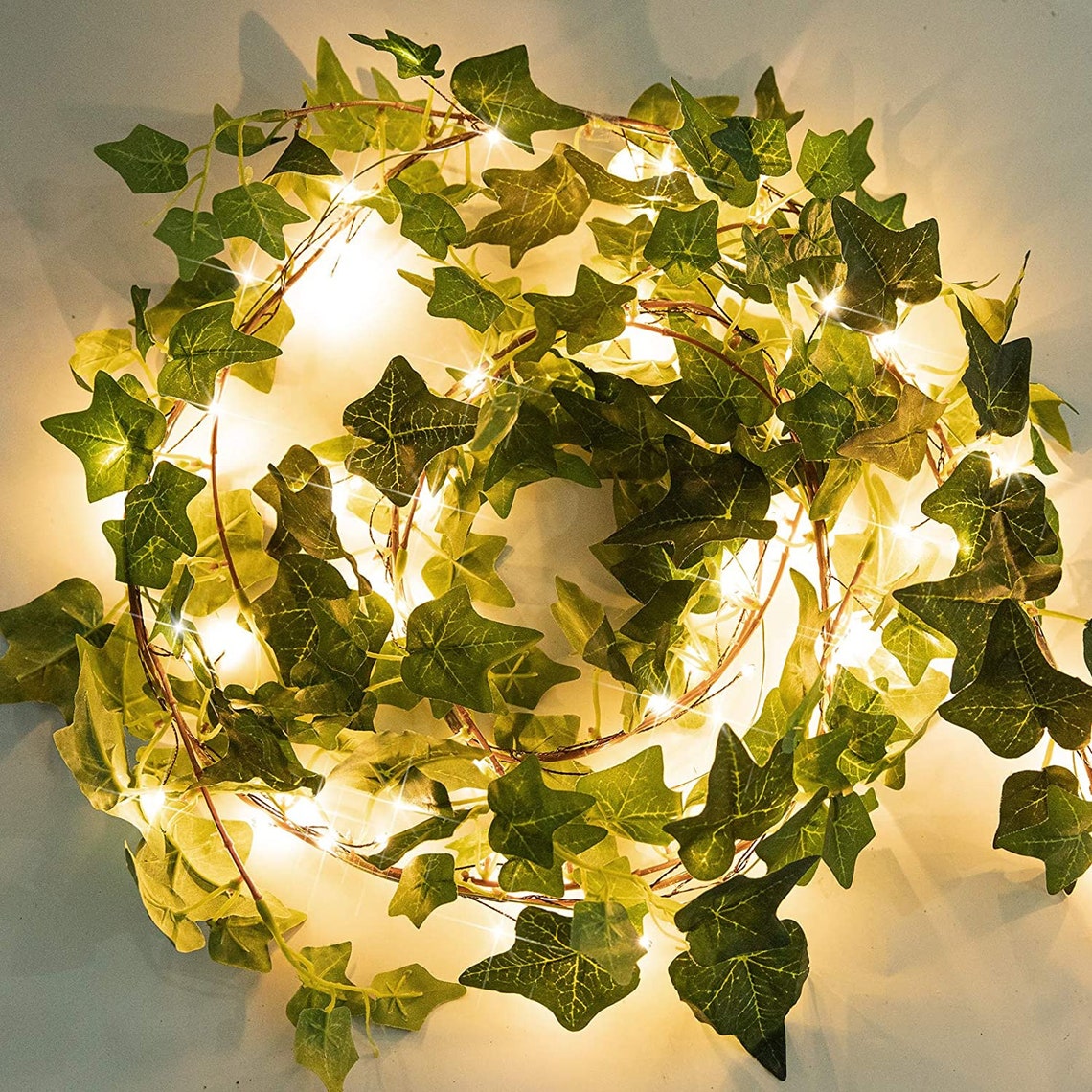2 Pack Ivy String Lights Artificial Ivy Lights with 72 LED Etsy