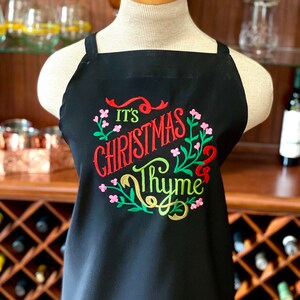 It’s Christmas Thyme Apron