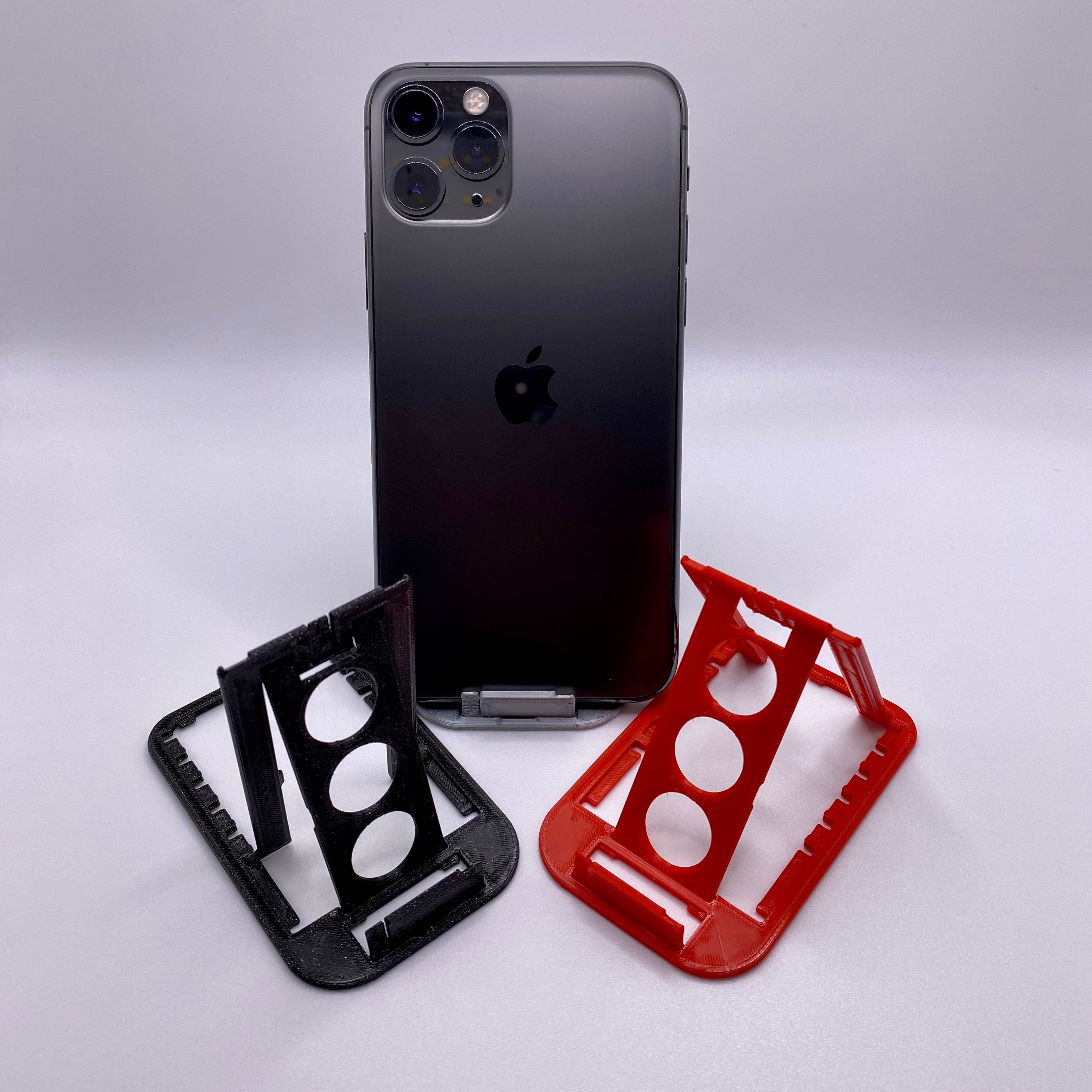 Credit Card Sized Phone Stand Foldable Small 3D Printed Etsy
