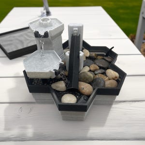 3D Printed Modular Desktop Fountain | Water Fountain