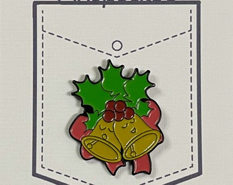 Holiday Bell Pin