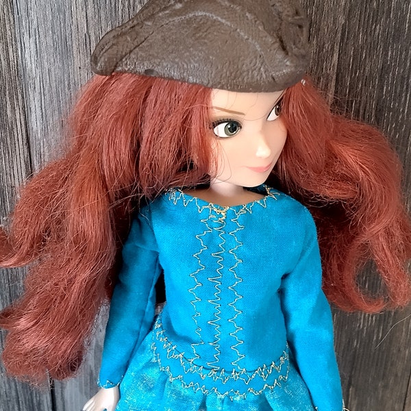 Small fashion doll dress/ pirate ball gown