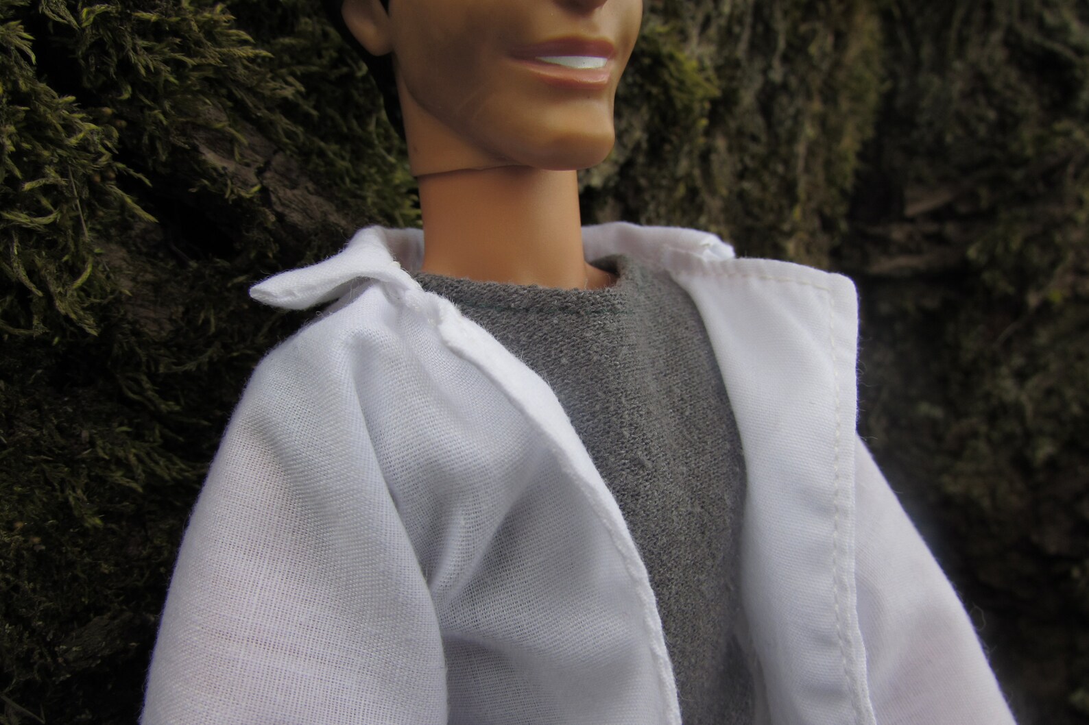 White ken doll lab coat Etsy