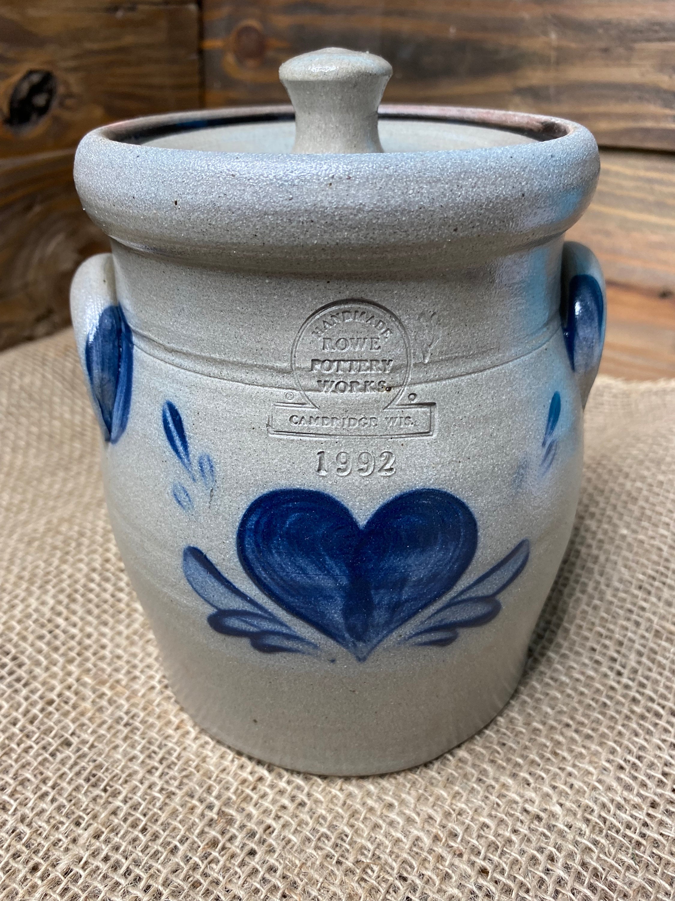 Rowe Pottery Works 陶器キャニスター