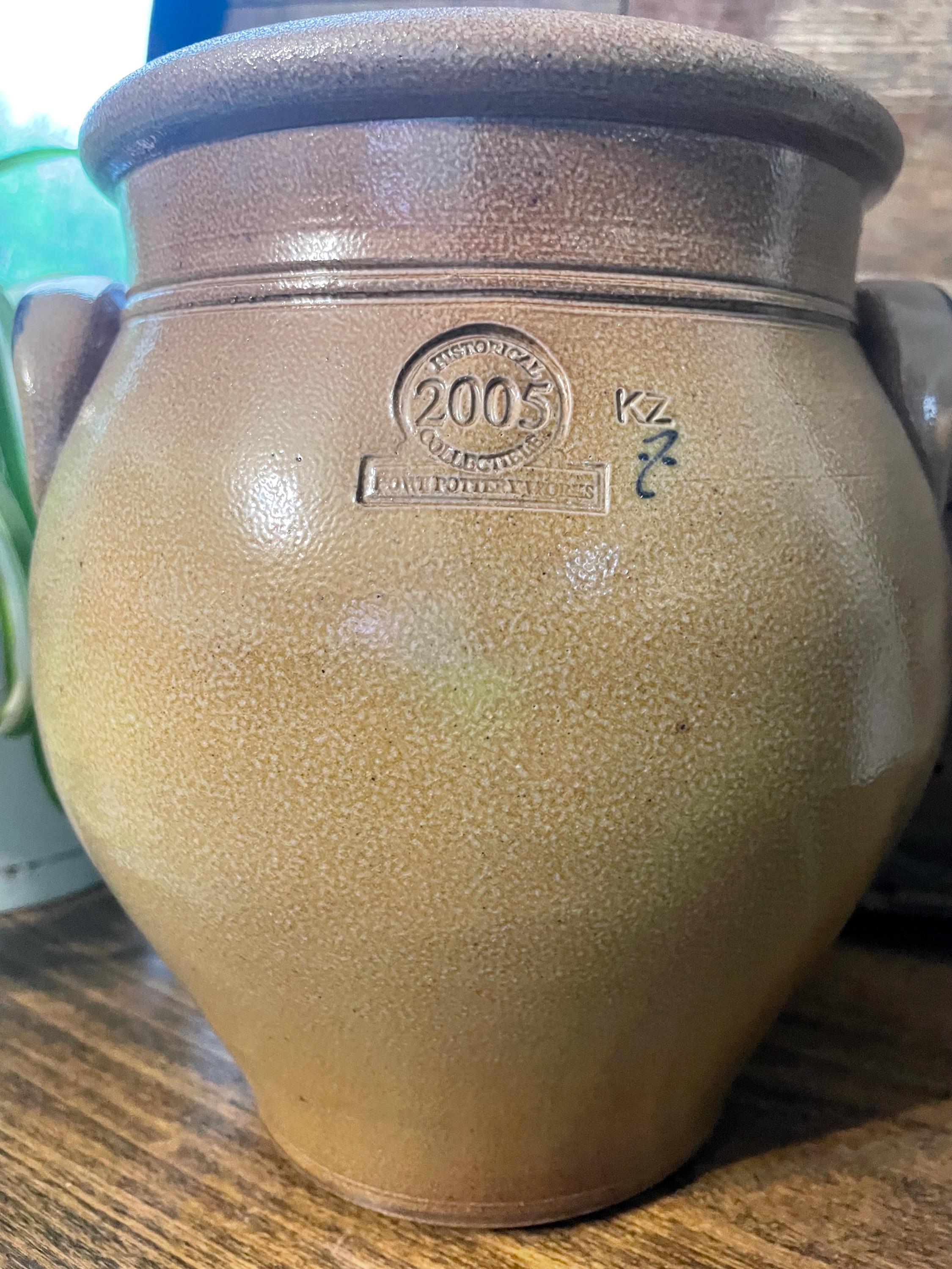Rowe Pottery Works Small Size - Ovoid Jar 2005 Historical