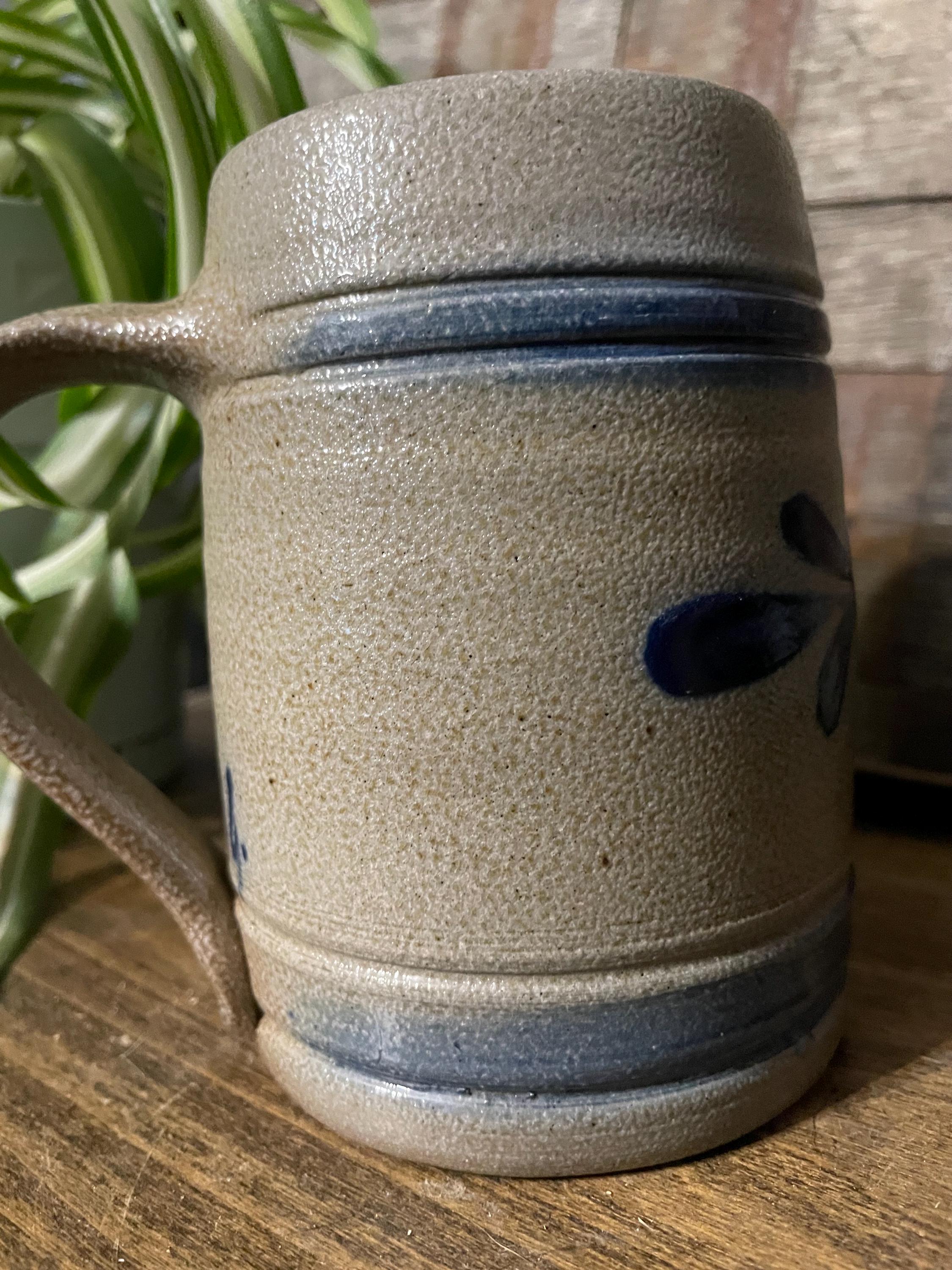 ROWE POTTERY WORKS ローポタリー　マグカップ　キャニスター Rowe Pottery Works 25 Year Anniversary Coffee Mug Leaf - Etsy