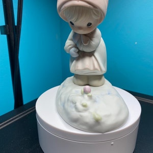 Vintage Precious Moments Figure *February by Enesco (Retired) 1987