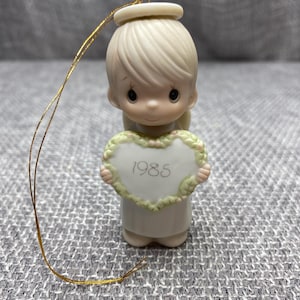 Vintage Precious Moments Ornament *1985 God Sent His Love- by Enesco (Retired)