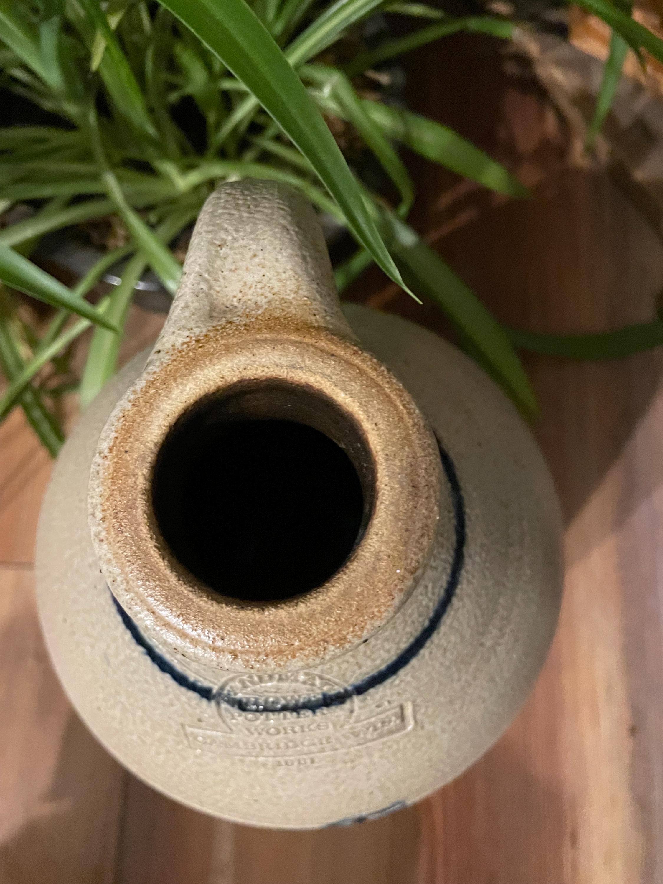 RARE!!! Rowe Pottery Works 1981 Bird Design 11