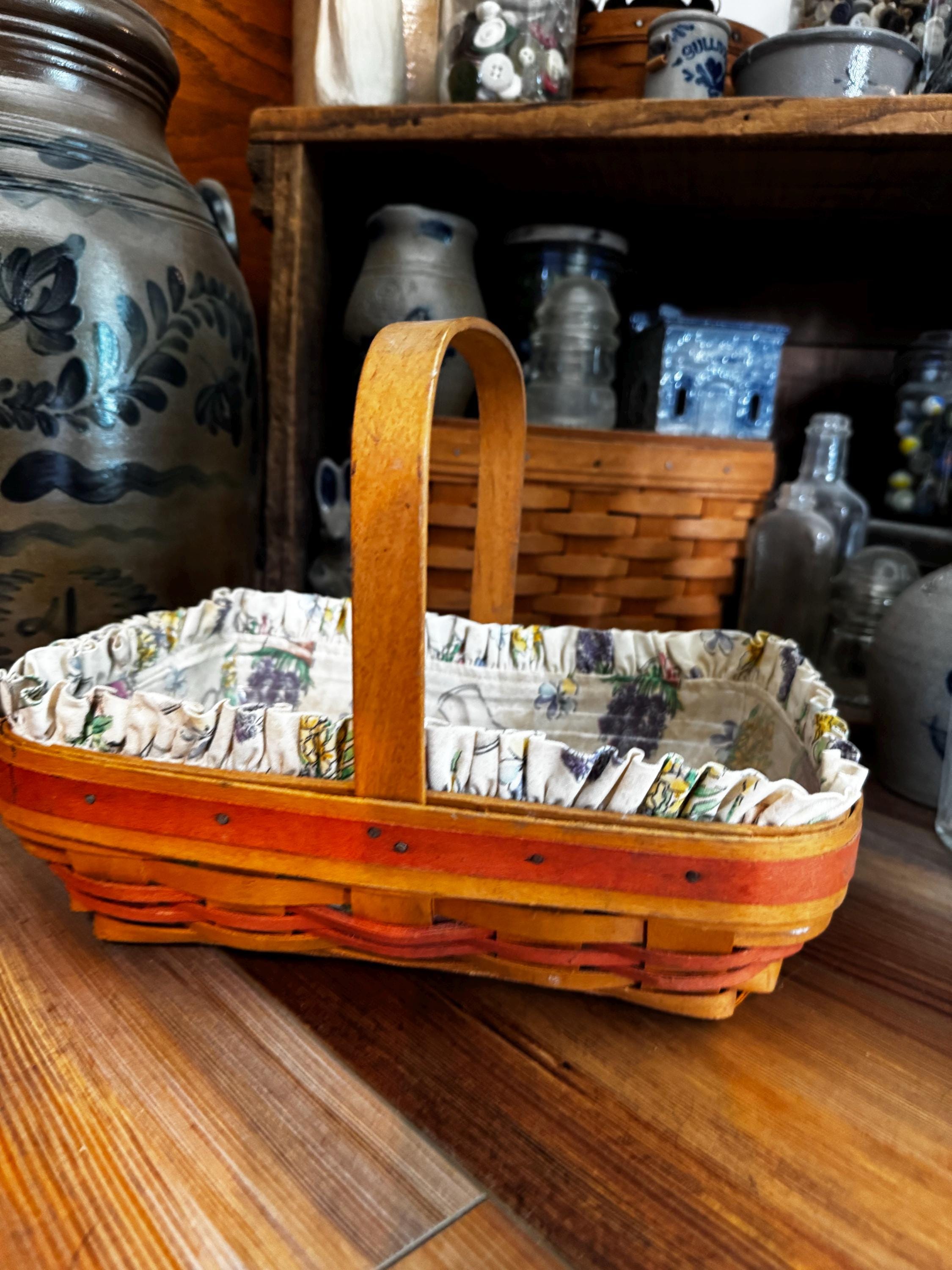 Longaberger 2000セレブレション カゴ美品 Longaberger 2000 Century Celebration Basket - Etsy