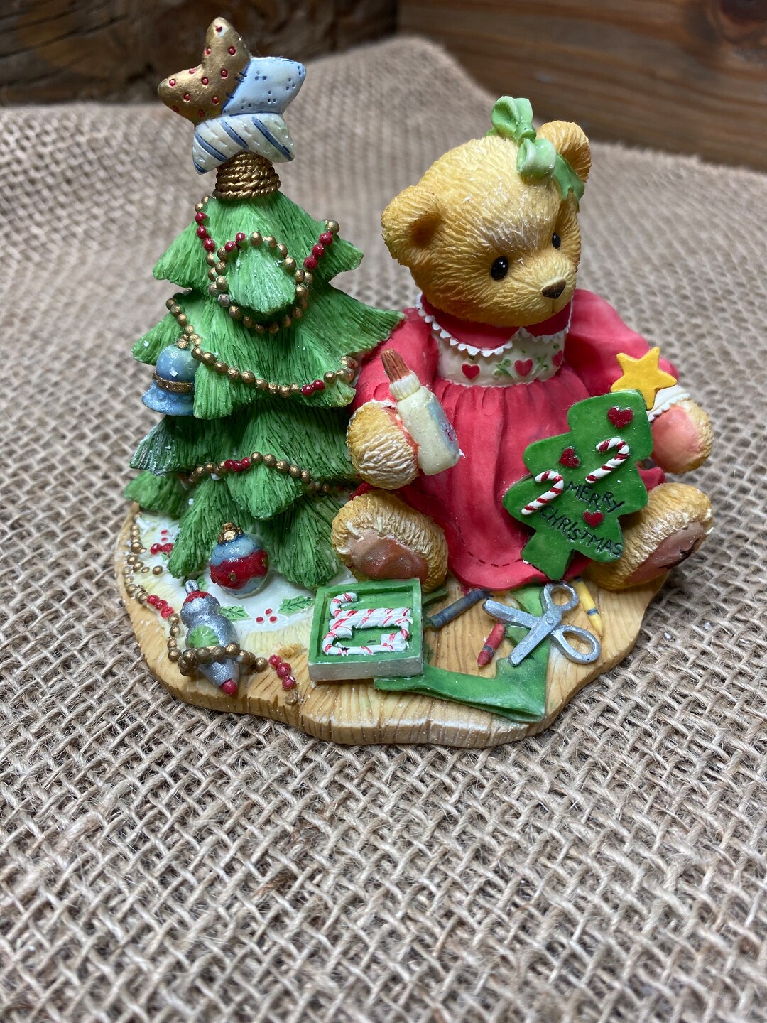 Cherished Teddies "lynn" Vintage 1997 Fall Catalog Exclusive Enesco