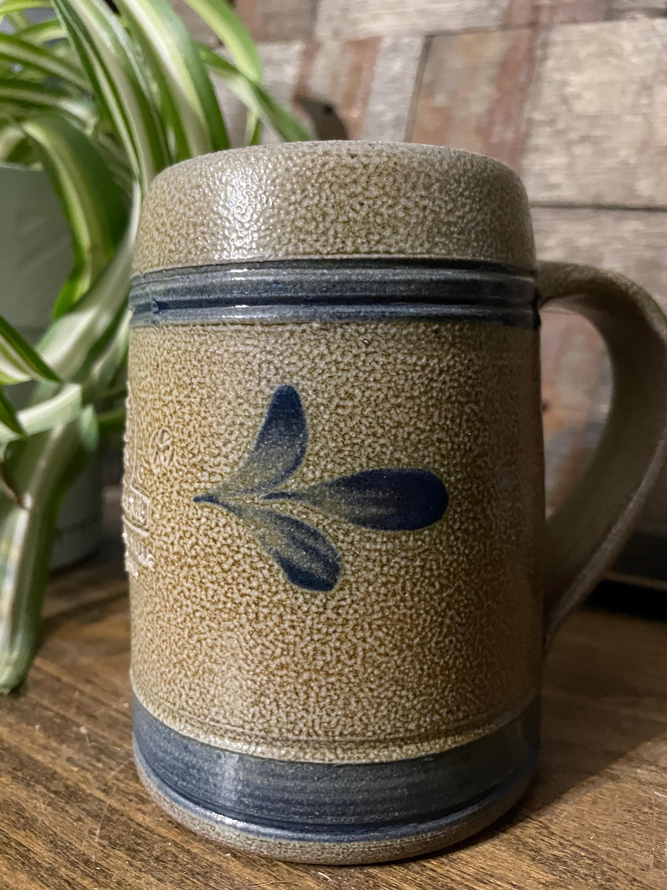 Rowe Pottery Works 25 Year Anniversary Coffee Mug Leaf - Etsy
