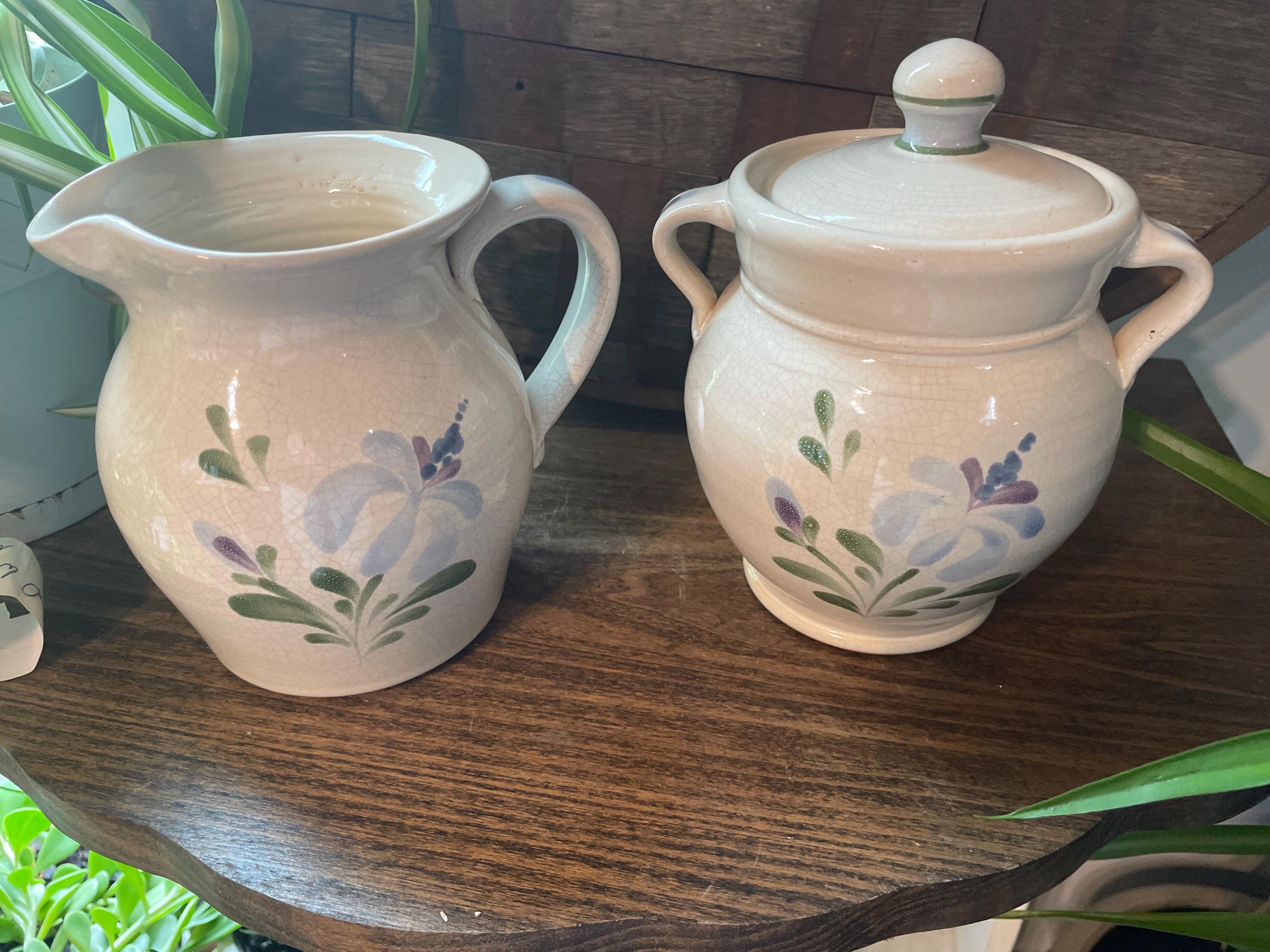 Rowe Pottery Canister Set - Etsy