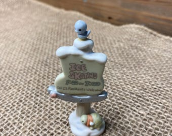 エネスコ　プレシャスモーメント　ヴィンテージ クリスマス 人形セット ヴィンテージ プレシャス モーメンツ ベル *Wishing You A Merry