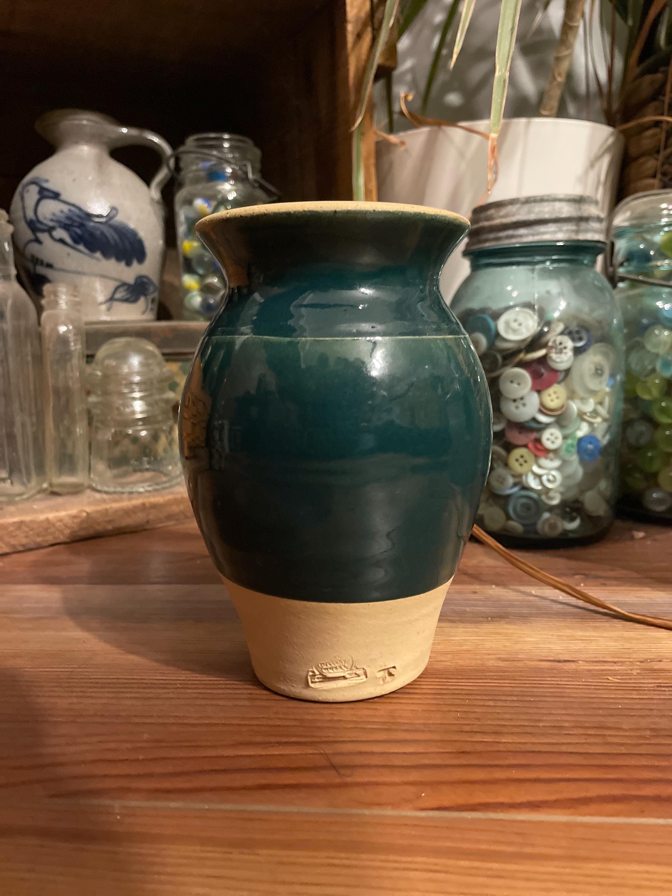 USA【Rowe Pottery】ローポタリー ピッチャー　水差し カントリー USA【Rowe Pottery】ローポタリー ピッチャー 水差し カントリー