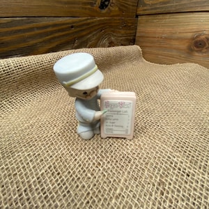 Vintage Precious Moments  * Sam Conductor Sugar Town Figurine  by Enesco (Retired)