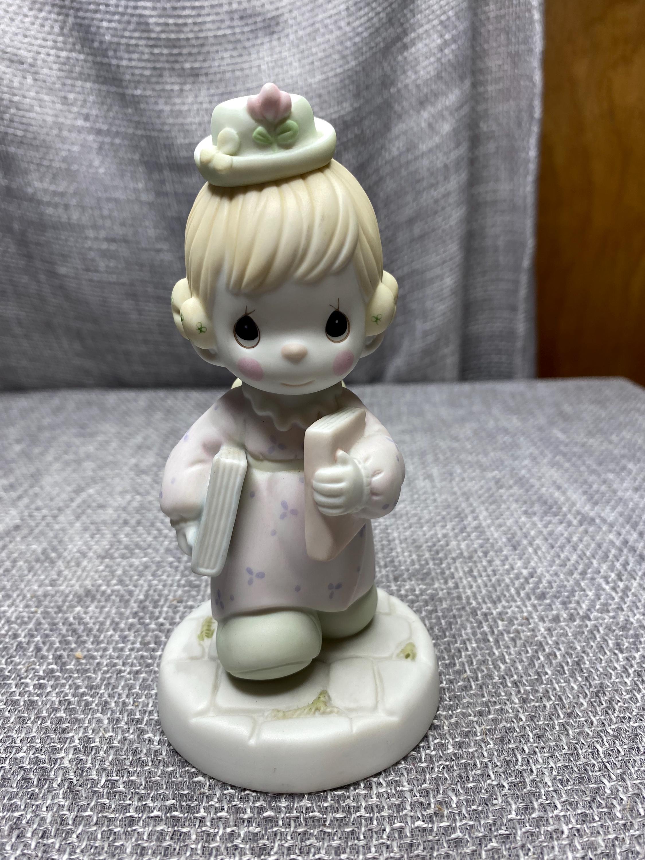 Vintage Precious Moments Figure *happy Days Are Here Again -by