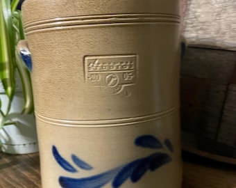 Rowe Pottery Works 1999 HISTORICAL Collection 1.25 Gallon Pitcher