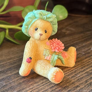Cherished Teddies *Dahlia - You&#39;re The Best Pick Of The Bunch Figurine -Vintage