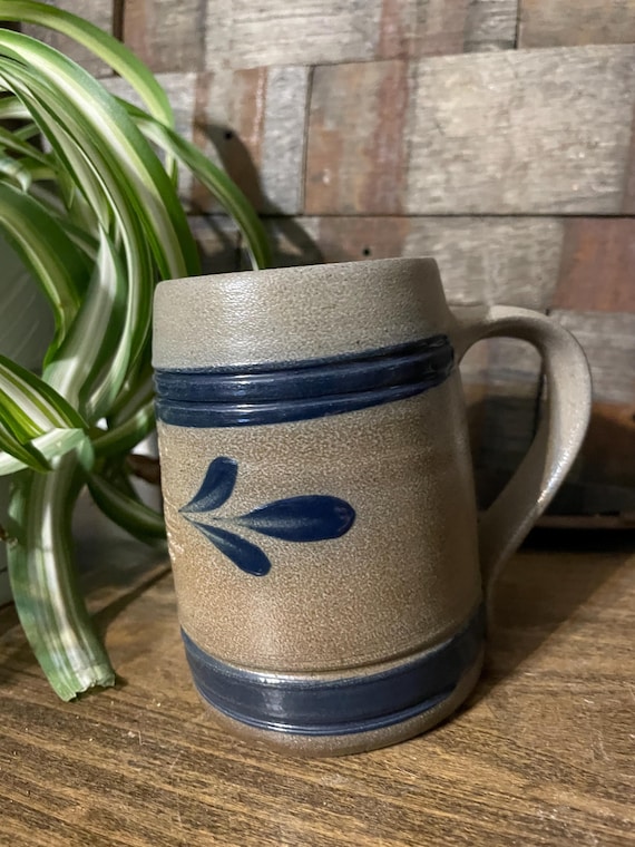 ROWE POTTERY WORKS ローポタリー　マグカップ　キャニスター Rowe Pottery Works 25 Year Anniversary Coffee Mug Leaf - Etsy