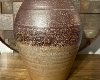 Rowe Pottery Works 6インチ 1992年製 蓋付きキャニスター ブルー