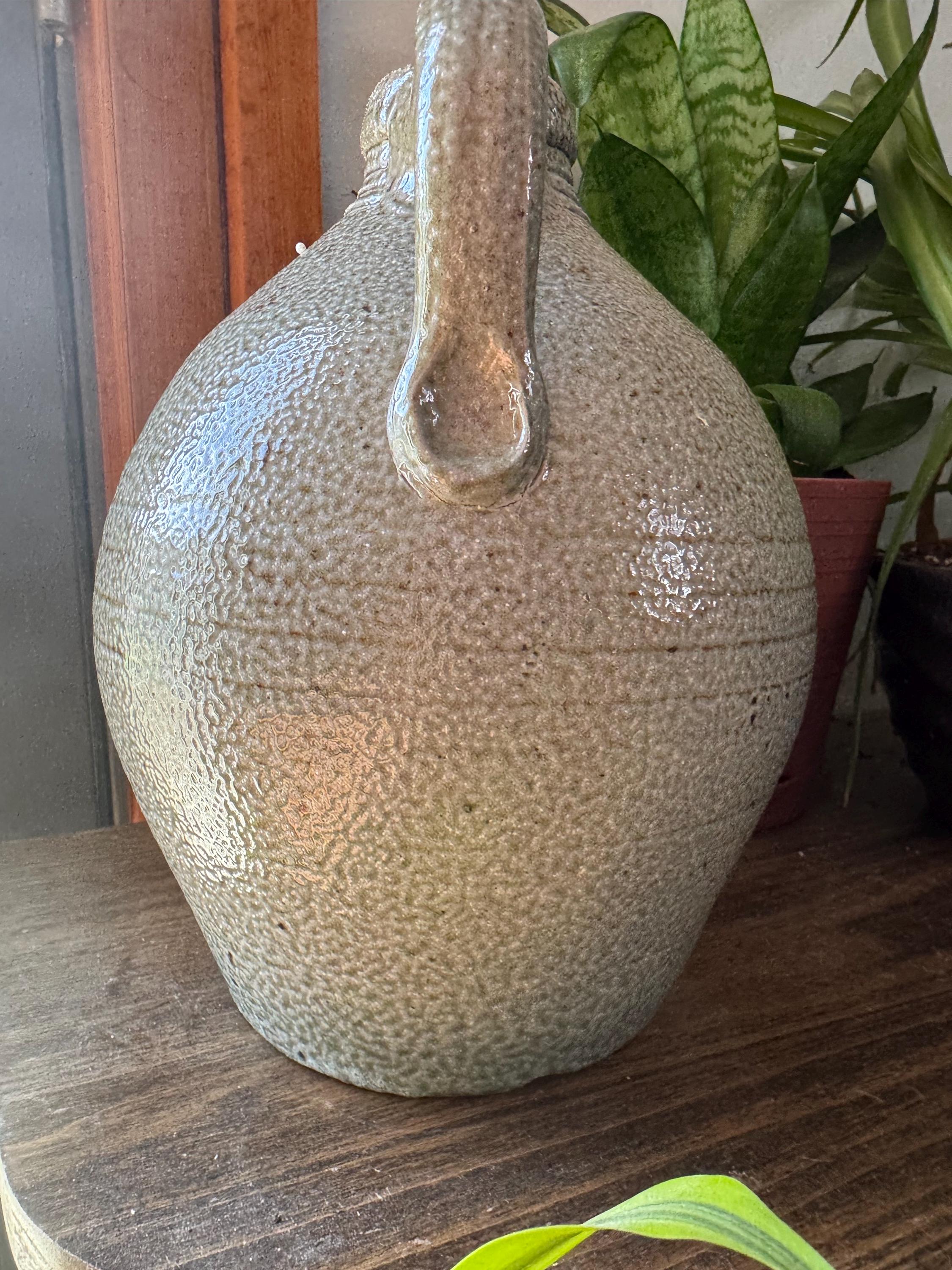 Vintage 1988 Rowe Pottery Works Jug, Blue Chicken Design - Etsy Israel