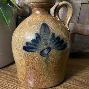 Rowe Pottery Works 陶器キャニスター Rowe Pottery Historical Collection Salt Glaze 7.5