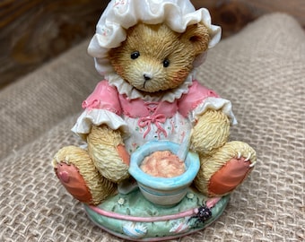 Ositos de peluche "Little Miss Muffet" Vintage 1993 - "Nunca tengo miedo contigo a mi lado"