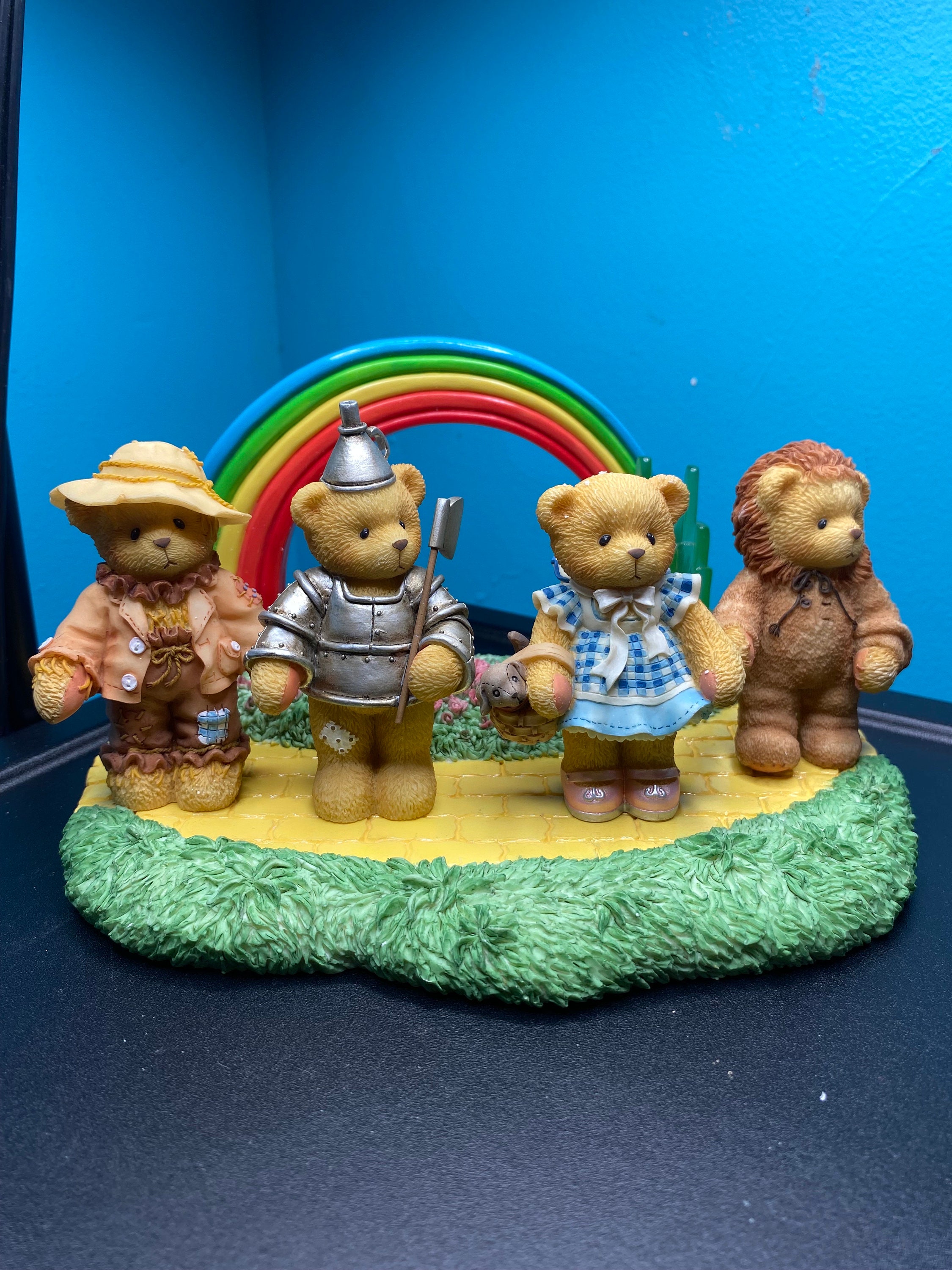 その他 Cherished Teddies - Wizard of Oz - Set Wizard of Oz - Cherished Teddies - Etsy